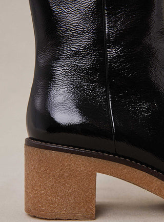 fw24 / bottine a talon - noir