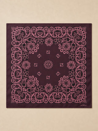 Maxi foulard en soie Anda