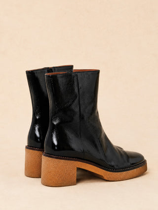 fw24 / bottine a talon - noir