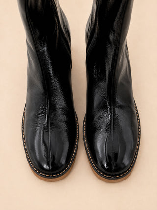 fw24 / bottine a talon - noir