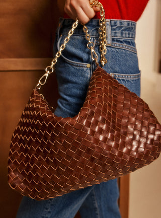 Violette XL braided bag