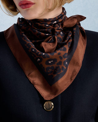 Maxi foulard en soie Anda