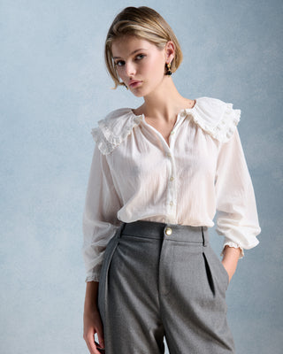 fw26 / Top Constance - Ecru