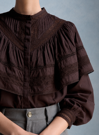 fw26 / Top Milady - Schokolade
