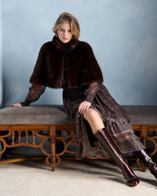 fw26 / Aline Cape - braun