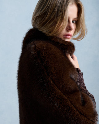 fw26 / Aline Cape - braun