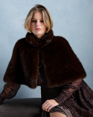 fw26 / Aline Cape - braun