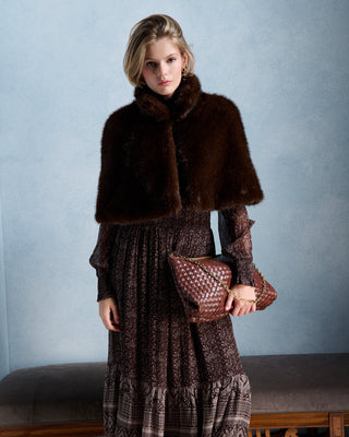 fw26 / Aline Cape - braun