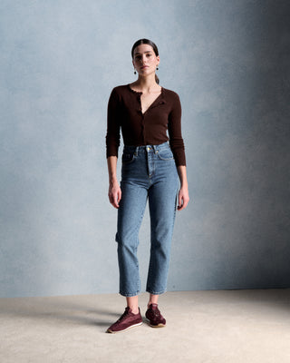 fw26 / Top Maud - Schokolade