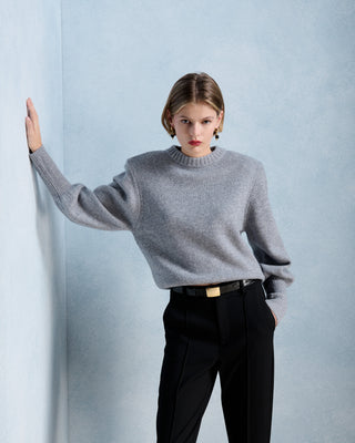 Herbst/Winter 2026 / Madeleine Pullover - Grau