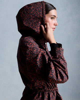 Static - Parka lucien léopard