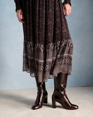 FW26 / Amandine-Kleid – Schokolade