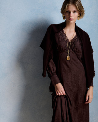 fw26 / Alma Schal - Schokolade