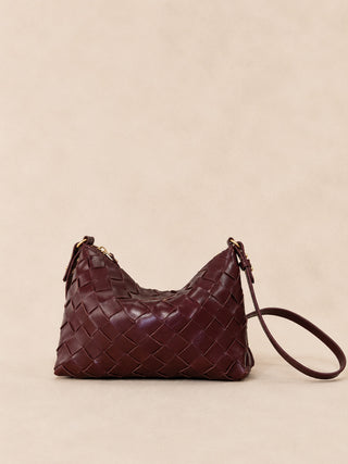Sac Violette petit tressé