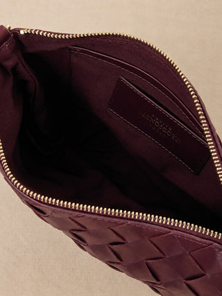 Sac Violette petit tressé