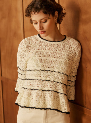 Melina knit top